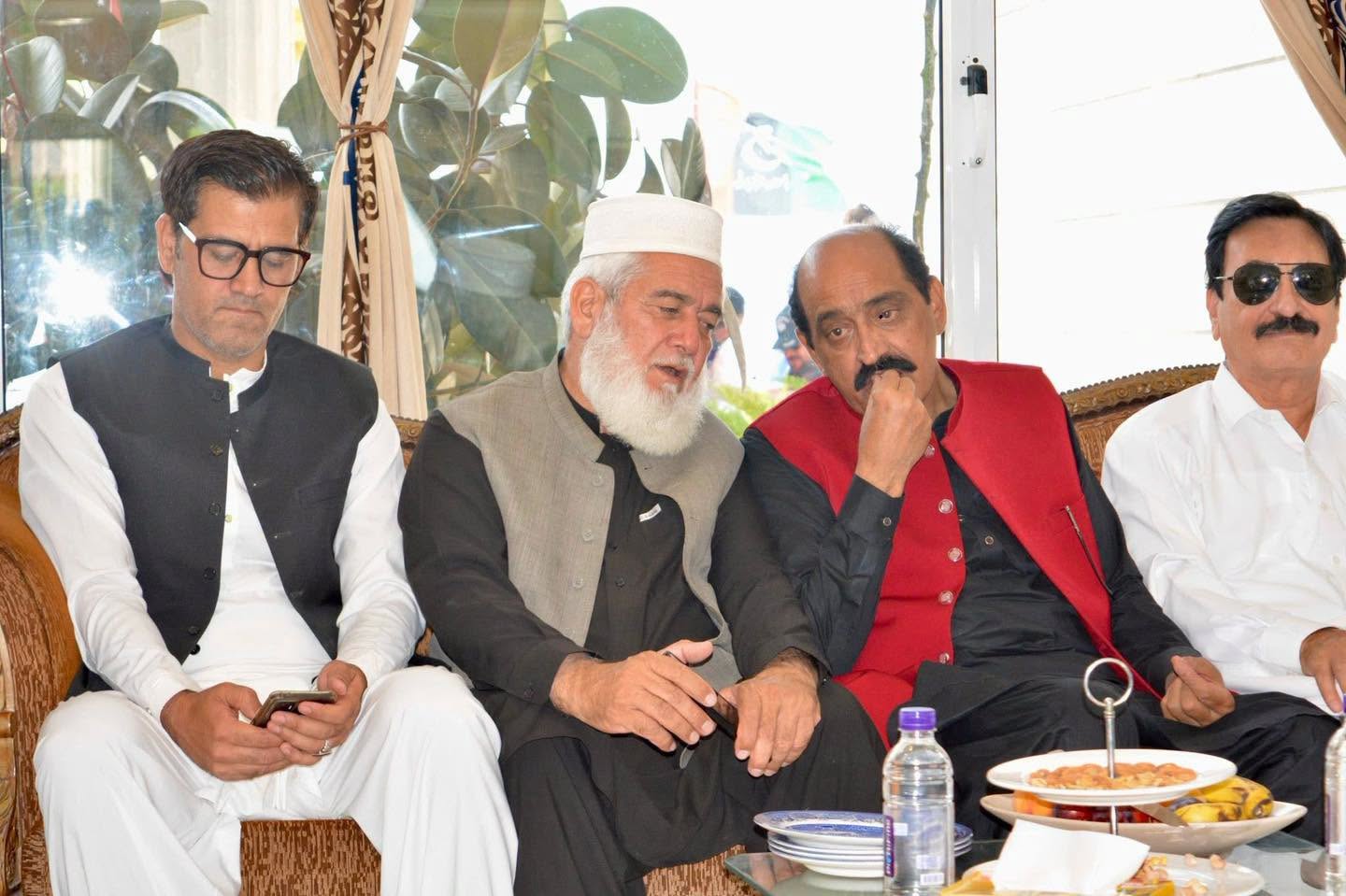PPP KP President Syed Muhammad Ali Shah Bacha, Governor Faisal Karim Kundi Attend Organizational Meeting in Mansehra