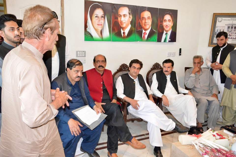 PPP KP President Syed Muhammad Ali Shah Bacha, Governor Faisal Karim Kundi Attend Organizational Meeting in Mansehra