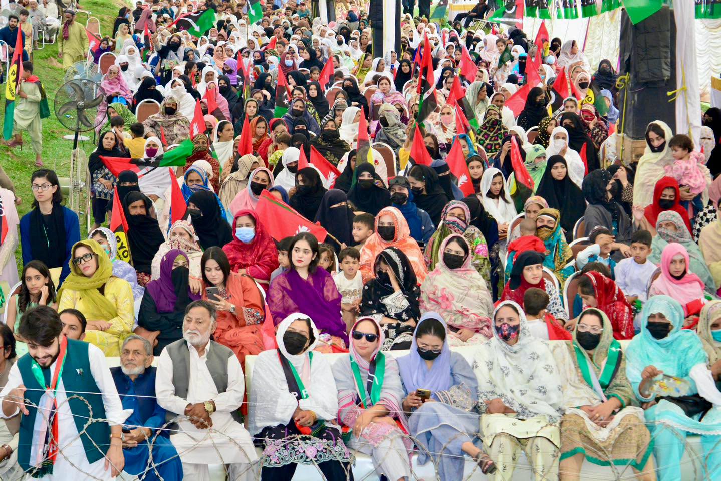 PPP KP President Syed Muhammad Ali Shah Bacha, Governor Faisal Karim Kundi Address Grand Youth & Workers Convention in Abbottabad