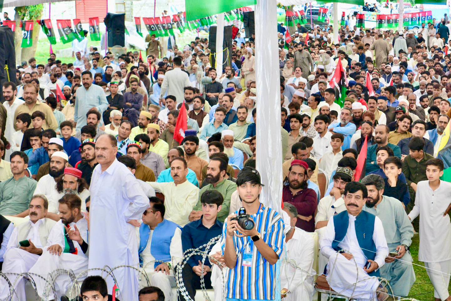 PPP KP President Syed Muhammad Ali Shah Bacha, Governor Faisal Karim Kundi Address Grand Youth & Workers Convention in Abbottabad