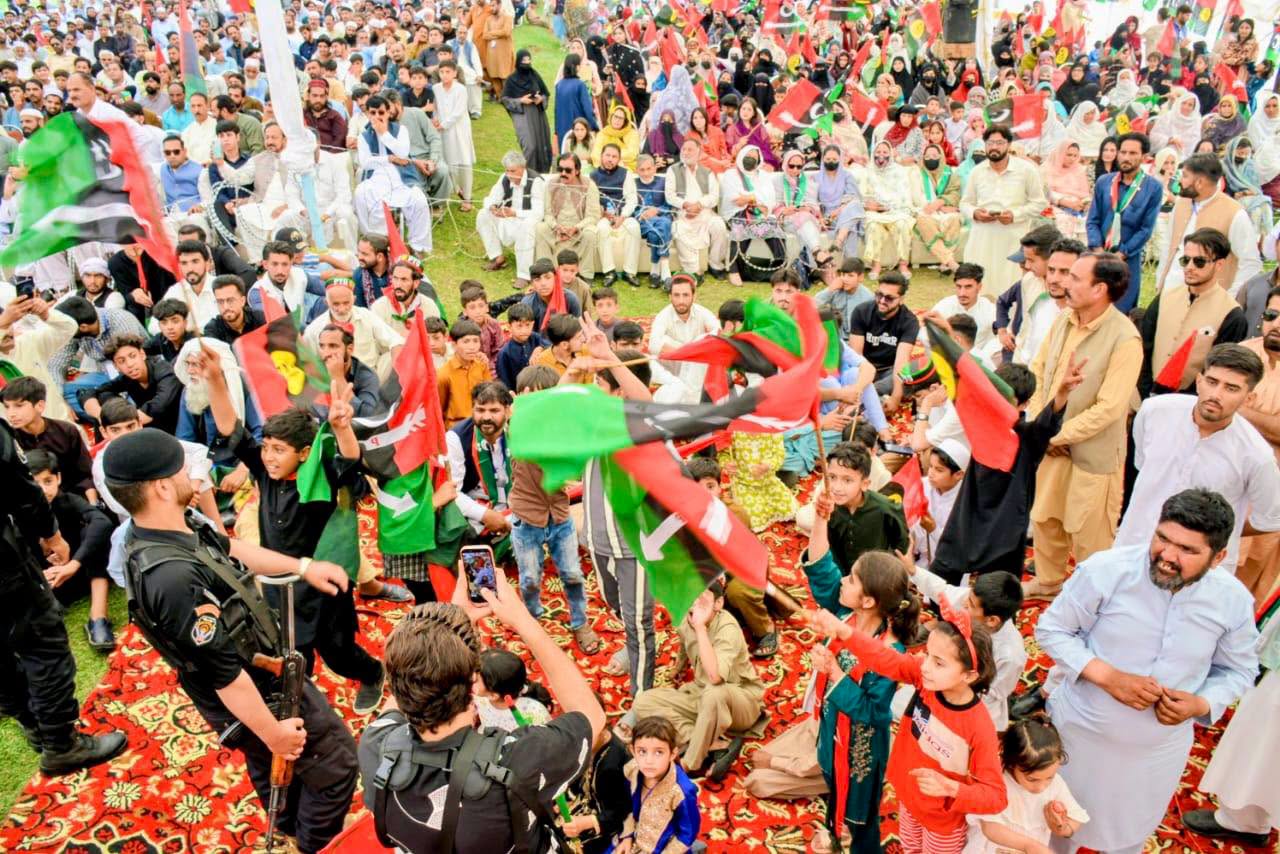 PPP KP President Syed Muhammad Ali Shah Bacha, Governor Faisal Karim Kundi Address Grand Youth & Workers Convention in Abbottabad
