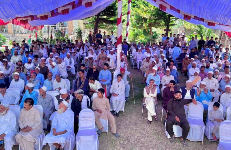 PPP KP President Syed Muhammad Ali Shah Bacha, Governor Faisal Karim Kundi Honored at Reception in Mansehra